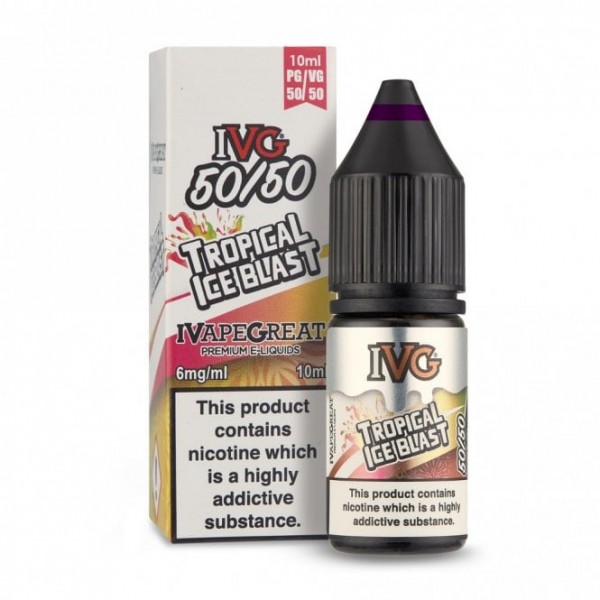 Tropical Ice Blast E Liquid - 50/50 Series (1...