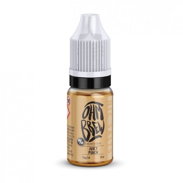 Juicy Peach Nic Salt E Liquid (10ml)