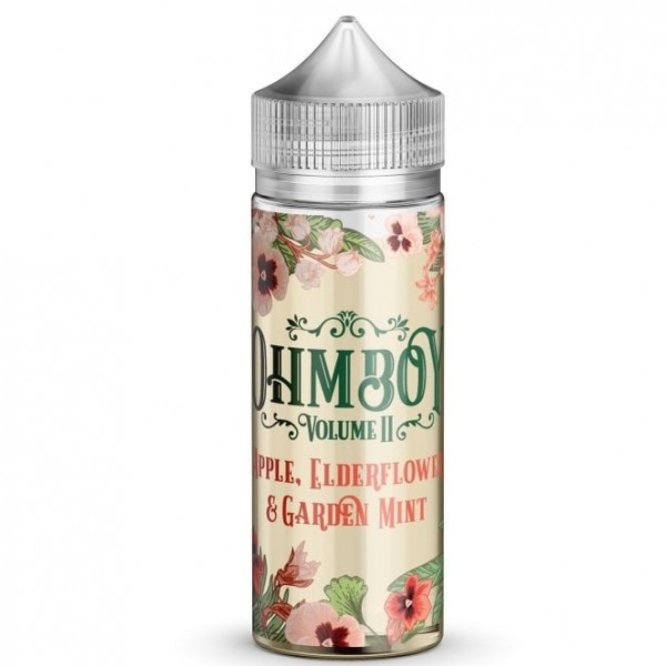 Apple, Elderflower & Garden Mint E Liquid - Volume II Series (100ml Shortfill)