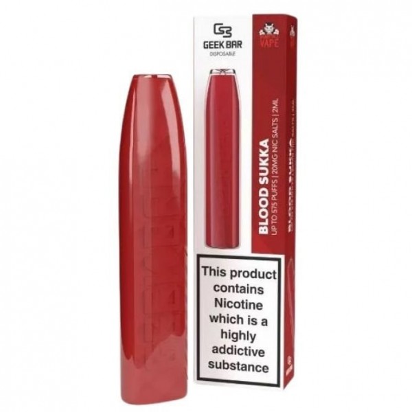 Blood Sukka Disposable Vape Pen - Vampire Vape Geek Bar (2ml)