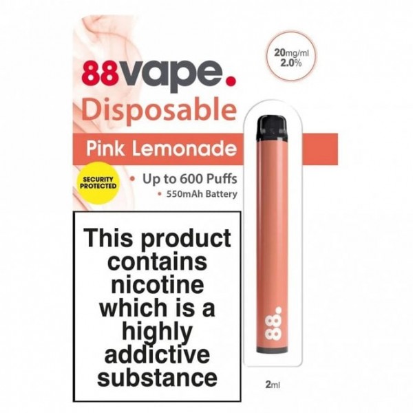 Pink Lemonade Disposable Vape Pen (2ml)