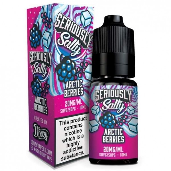 Arctic Berries Nic Salt E Liquid - Seriously Salty (10ml)