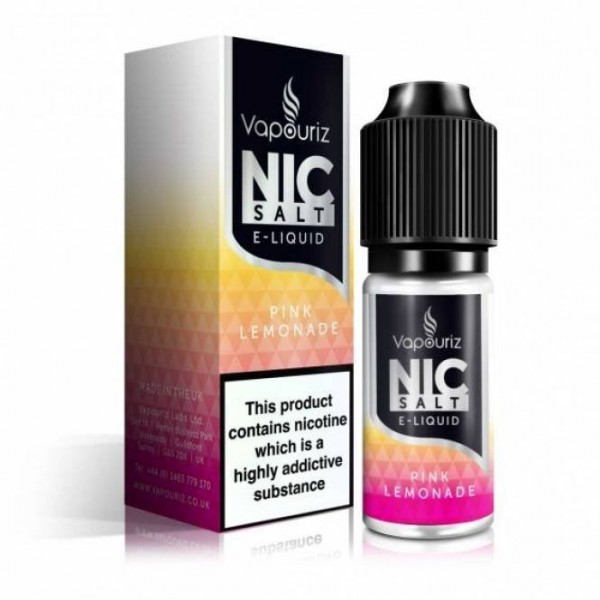 Pink Lemonade Nic Salts E Liquid (10ml)