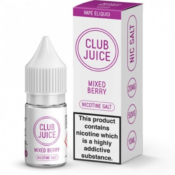 Mixed Berry Nic Salt E Liquid (10ml)
