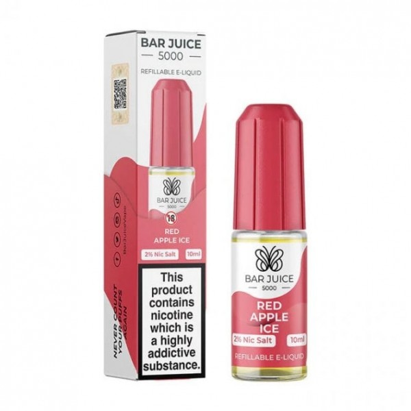 Red Apple Ice Nic Salt E Liquid (10ml)