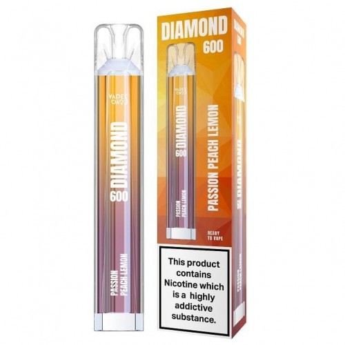 Passion Peach Lemon Disposable Vape Pen - Dia...
