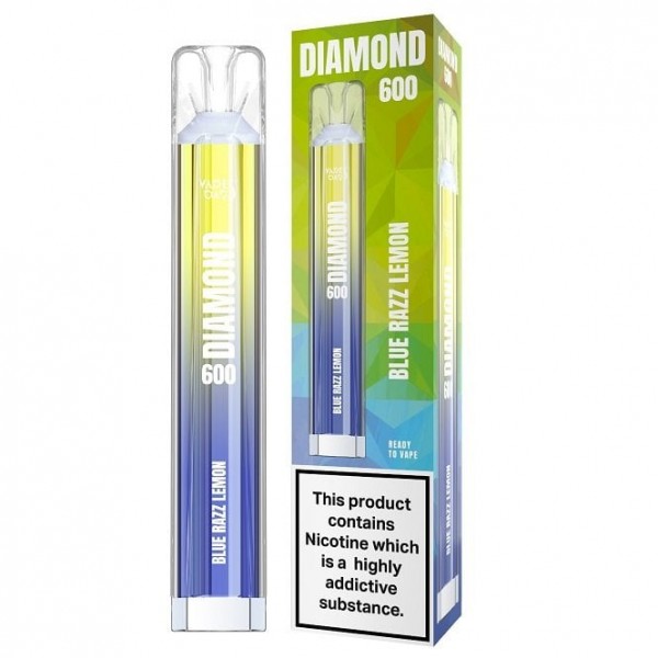 Blue Razz Lemon Disposable Vape Pen - Diamond...