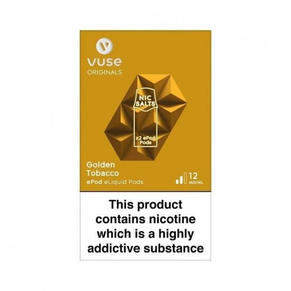 Golden Tobacco Nic Salt ePod (2 x 1.9ml)