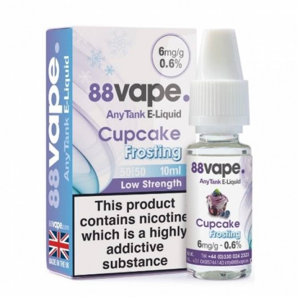 Cupcake Frosting E Liquid - Anytank Series (10ml)